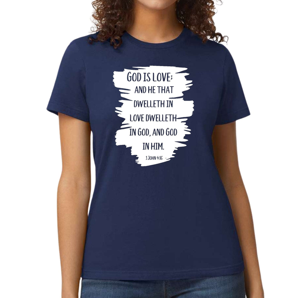 Womens Graphic T-shirt - God is Love