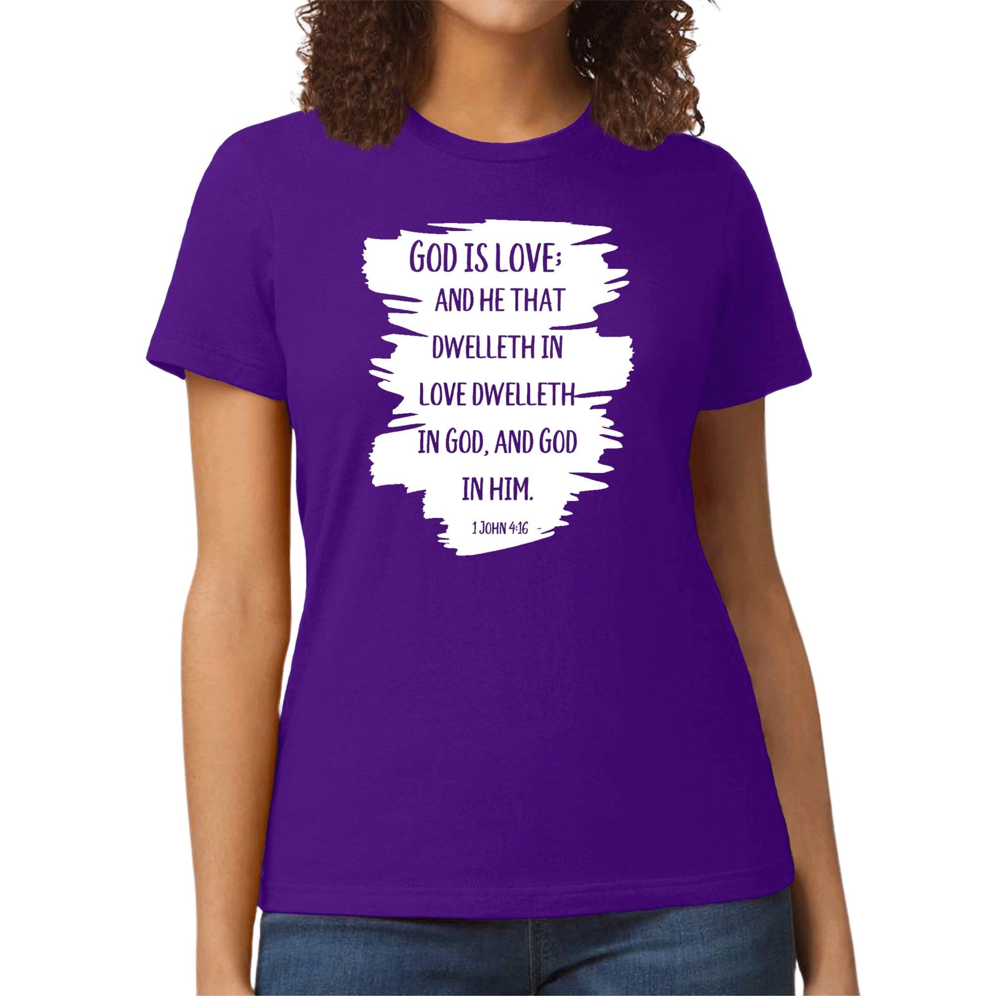 Womens Graphic T-shirt - God is Love
