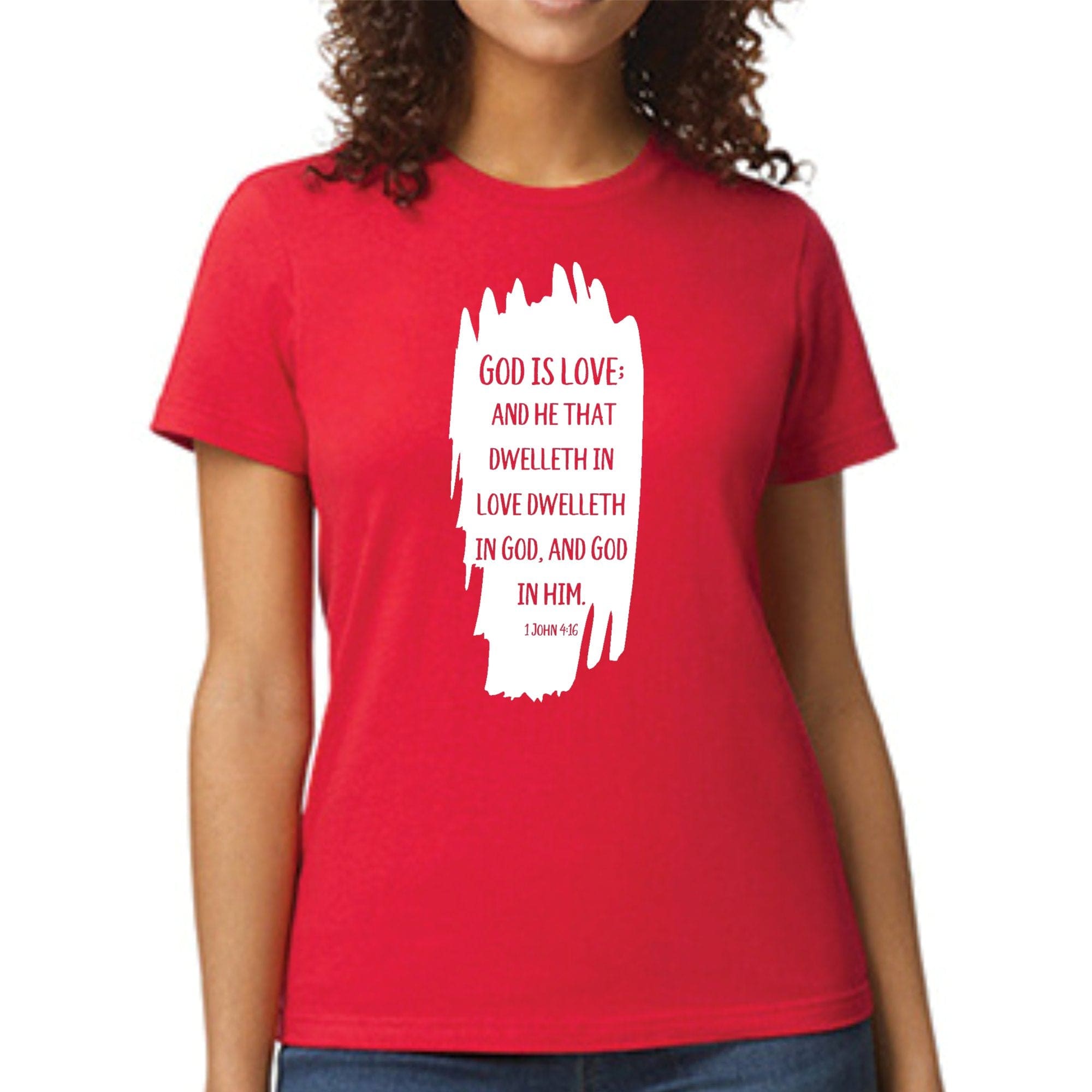 Womens Graphic T-shirt - God is Love