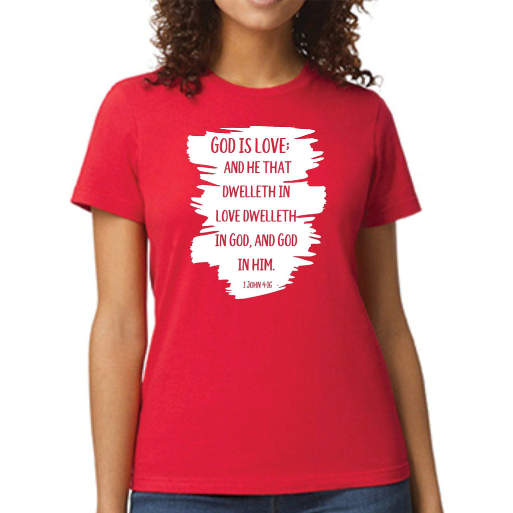 Womens Graphic T-shirt - God is Love