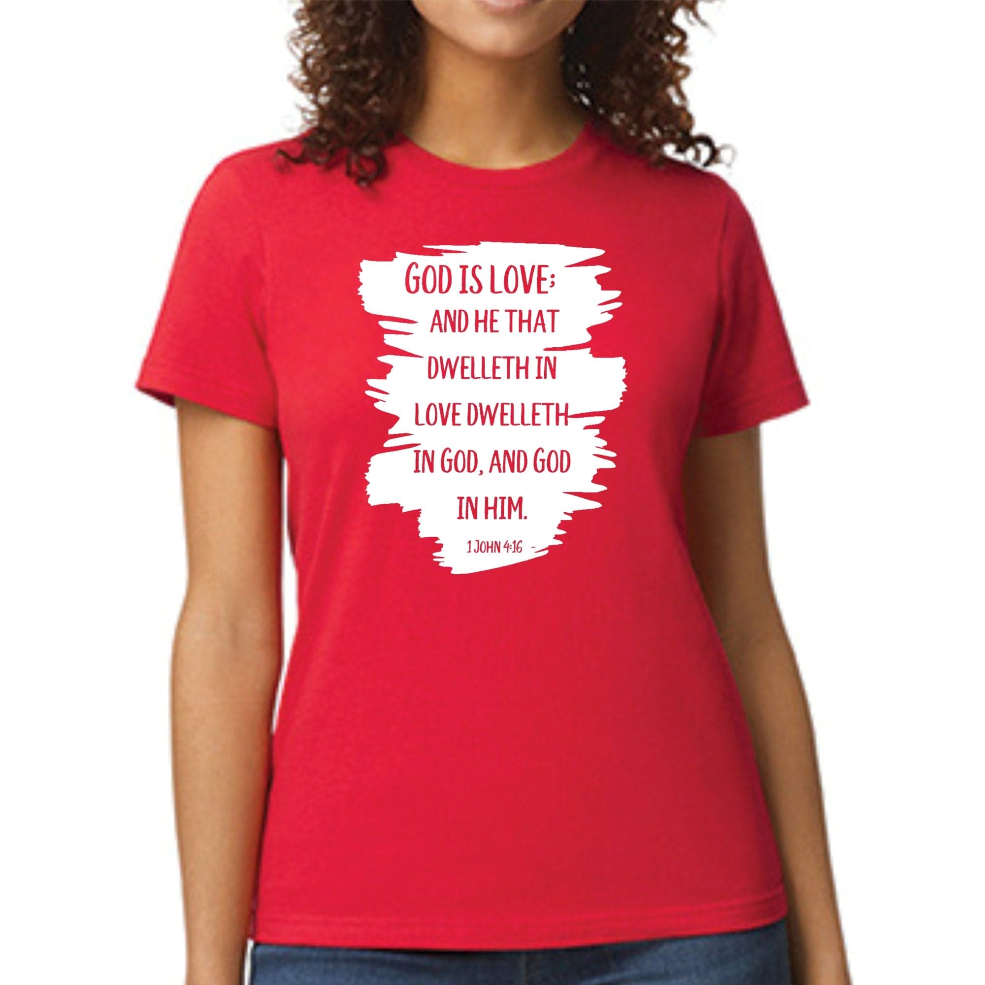 Womens Graphic T-shirt - God is Love