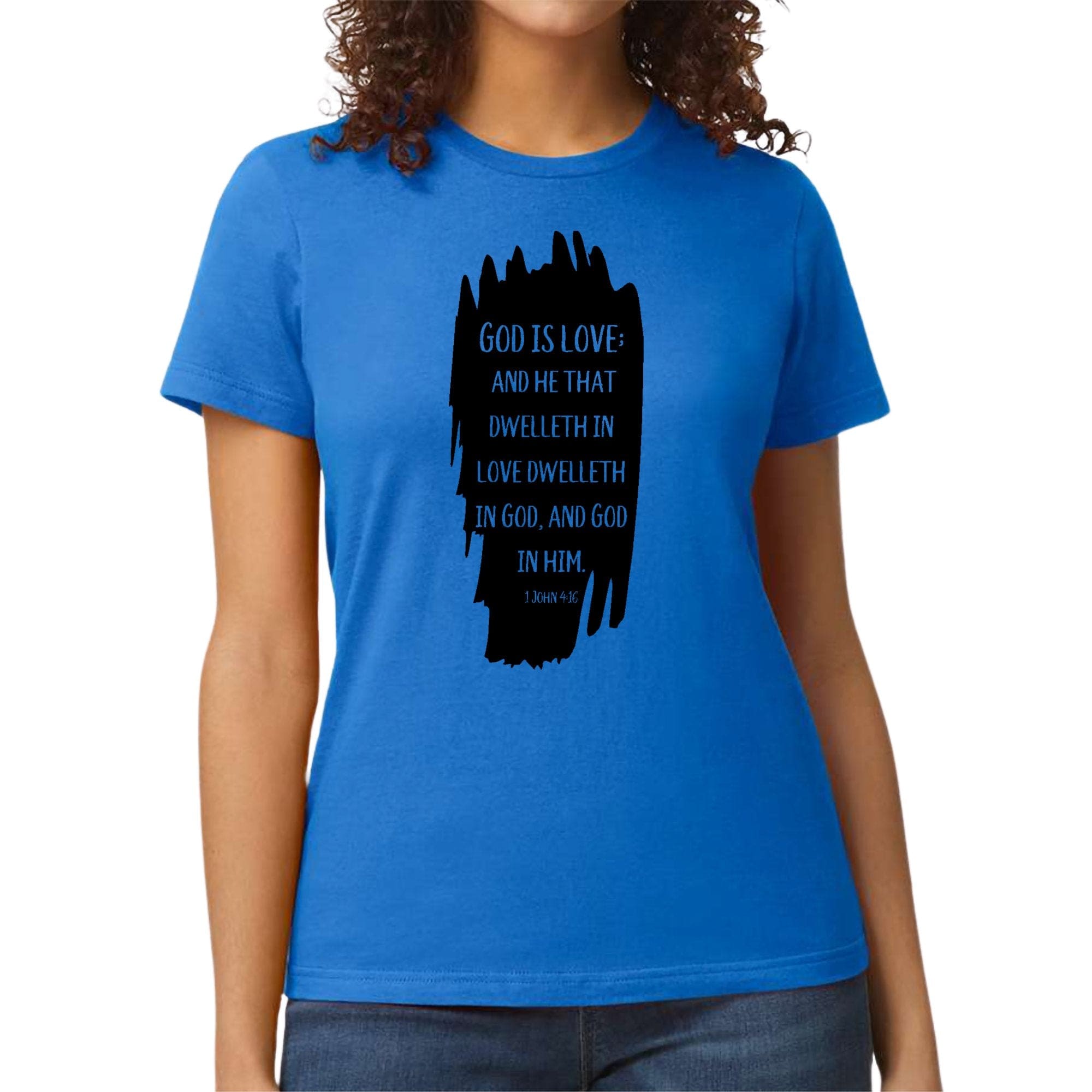 Womens Graphic T-shirt - God is Love