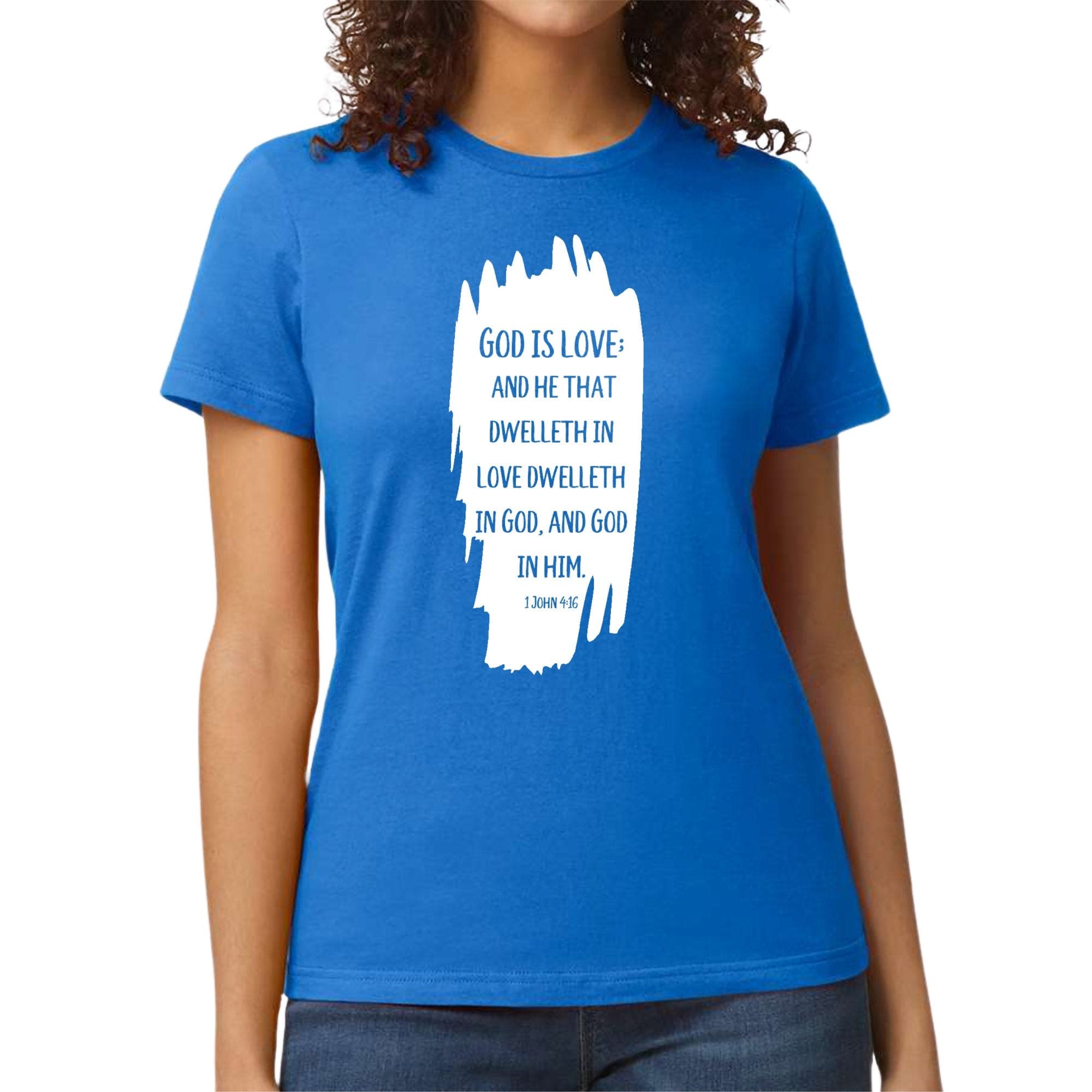 Womens Graphic T-shirt - God is Love