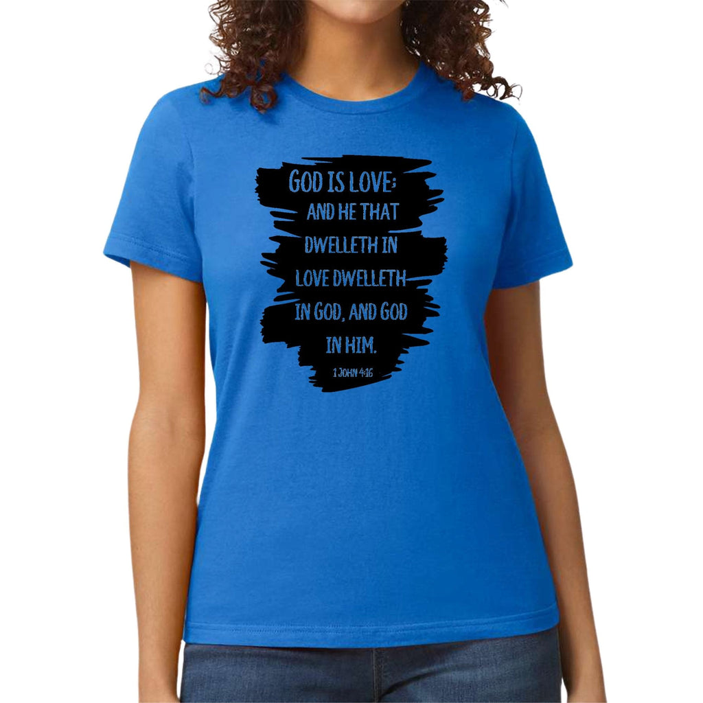 Womens Graphic T-shirt - God is Love