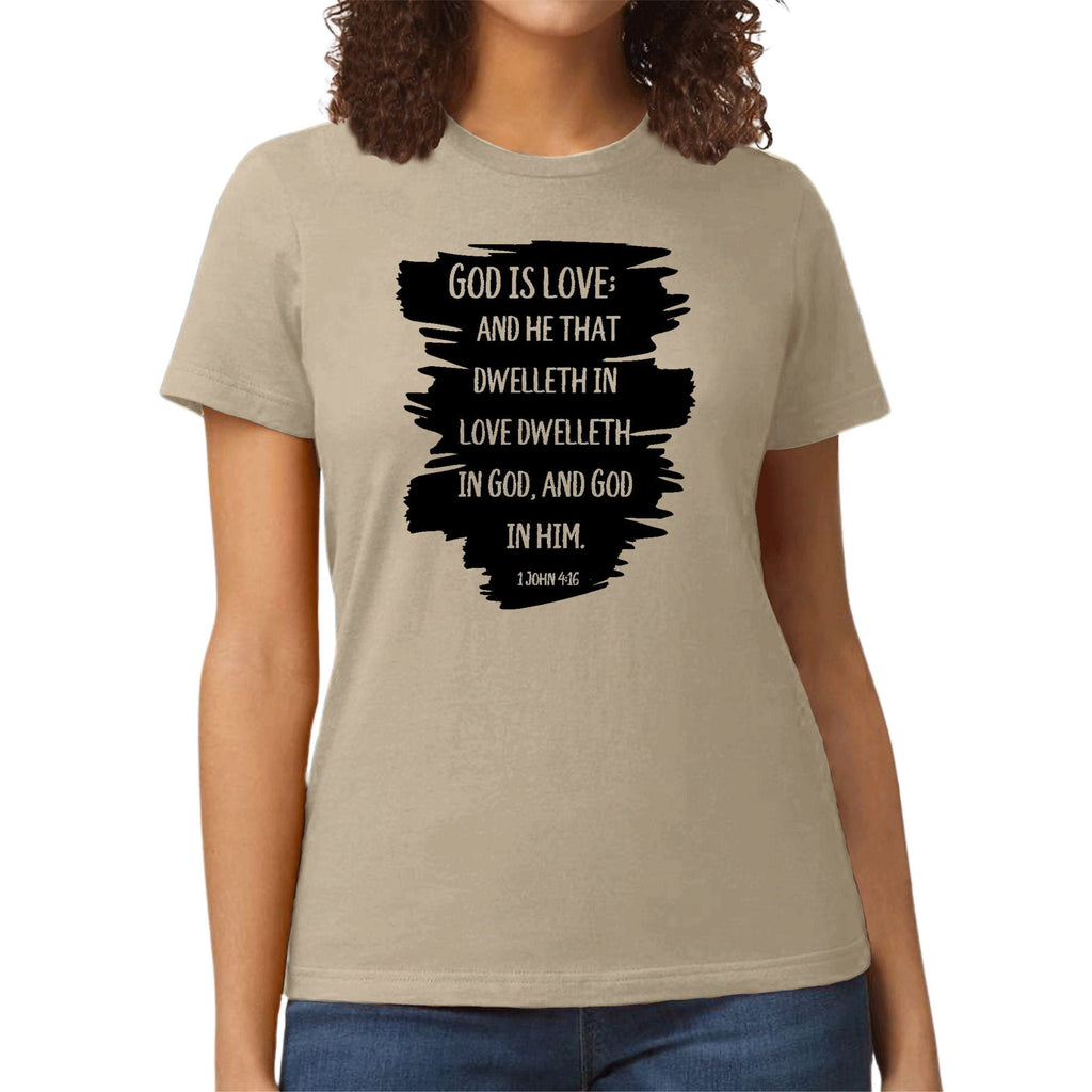 Womens Graphic T-shirt - God is Love