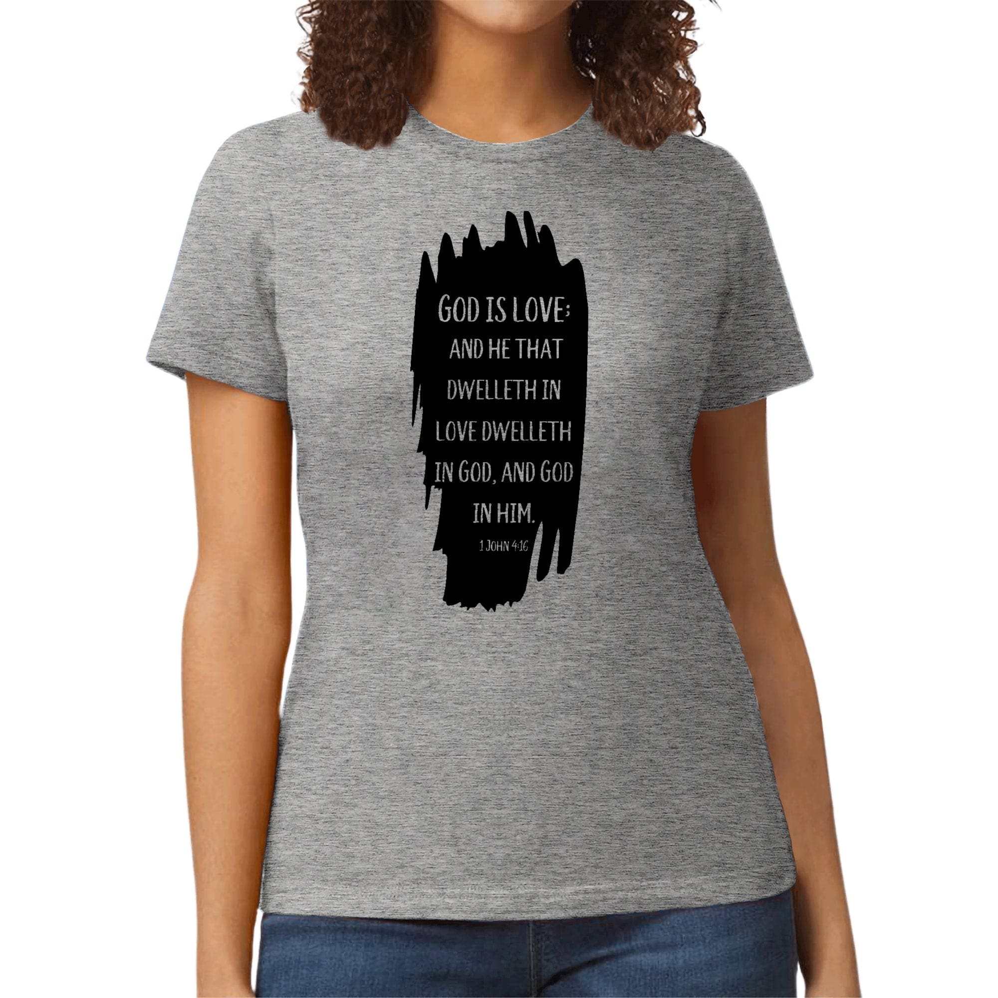 Womens Graphic T-shirt - God is Love