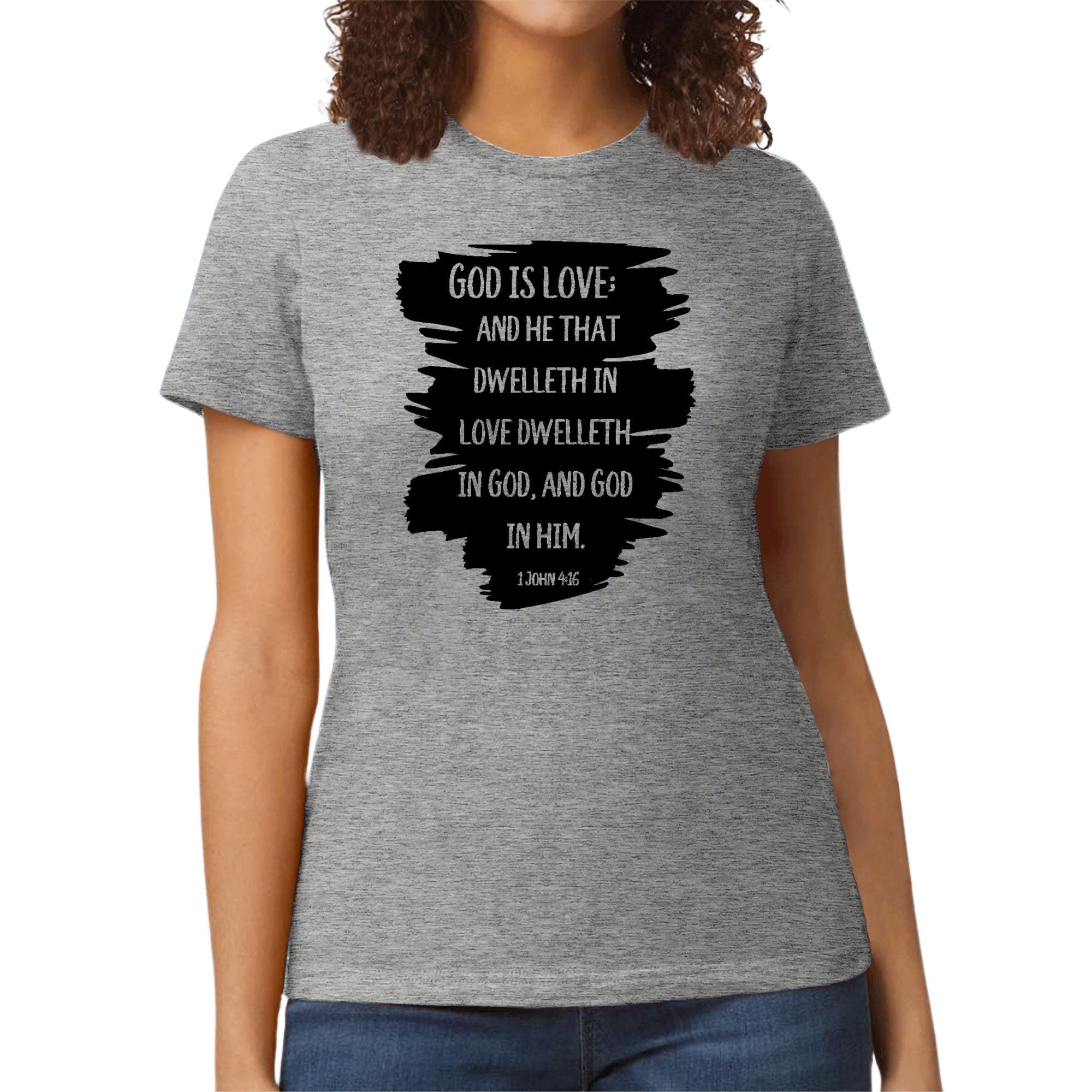 Womens Graphic T-shirt - God is Love