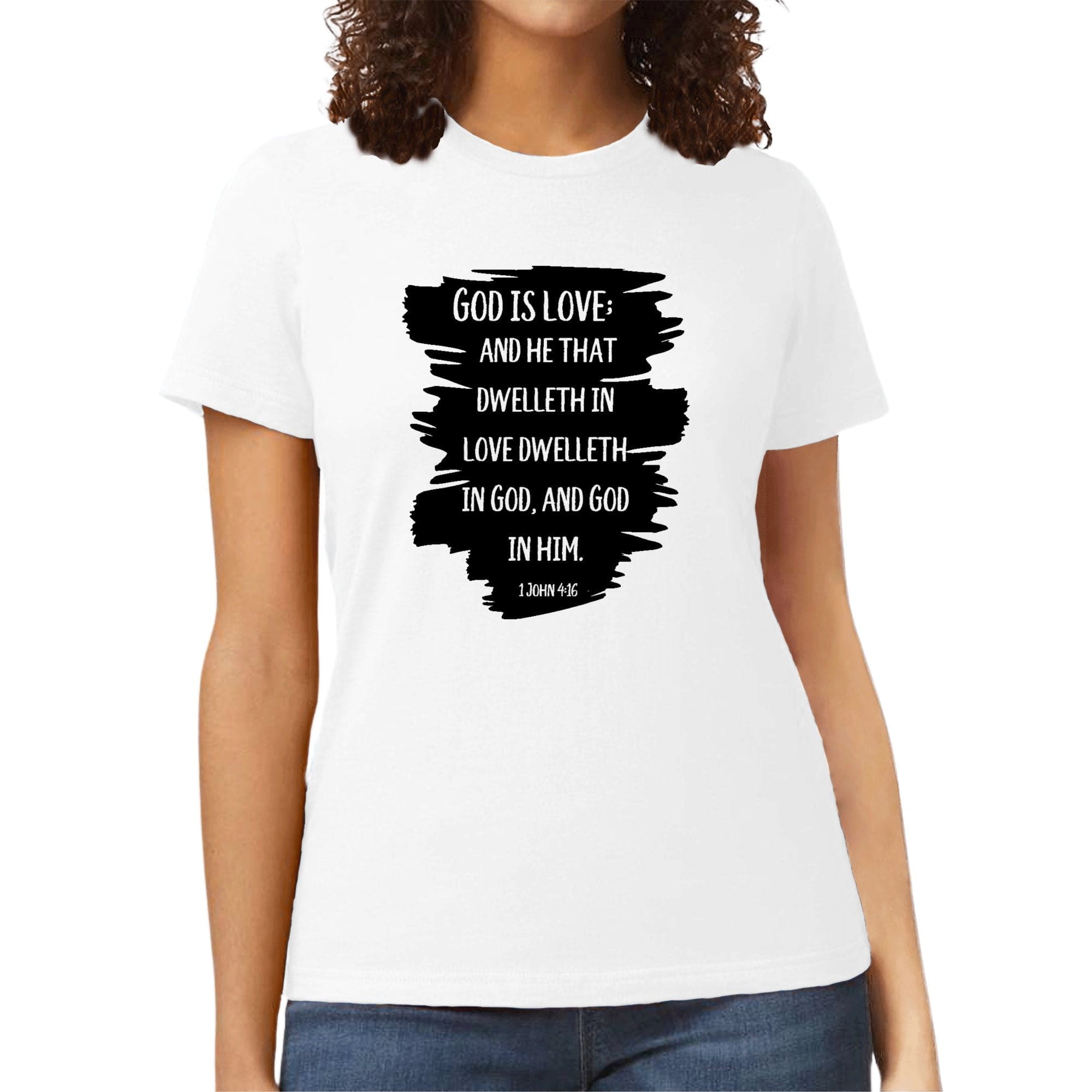 Womens Graphic T-shirt - God is Love