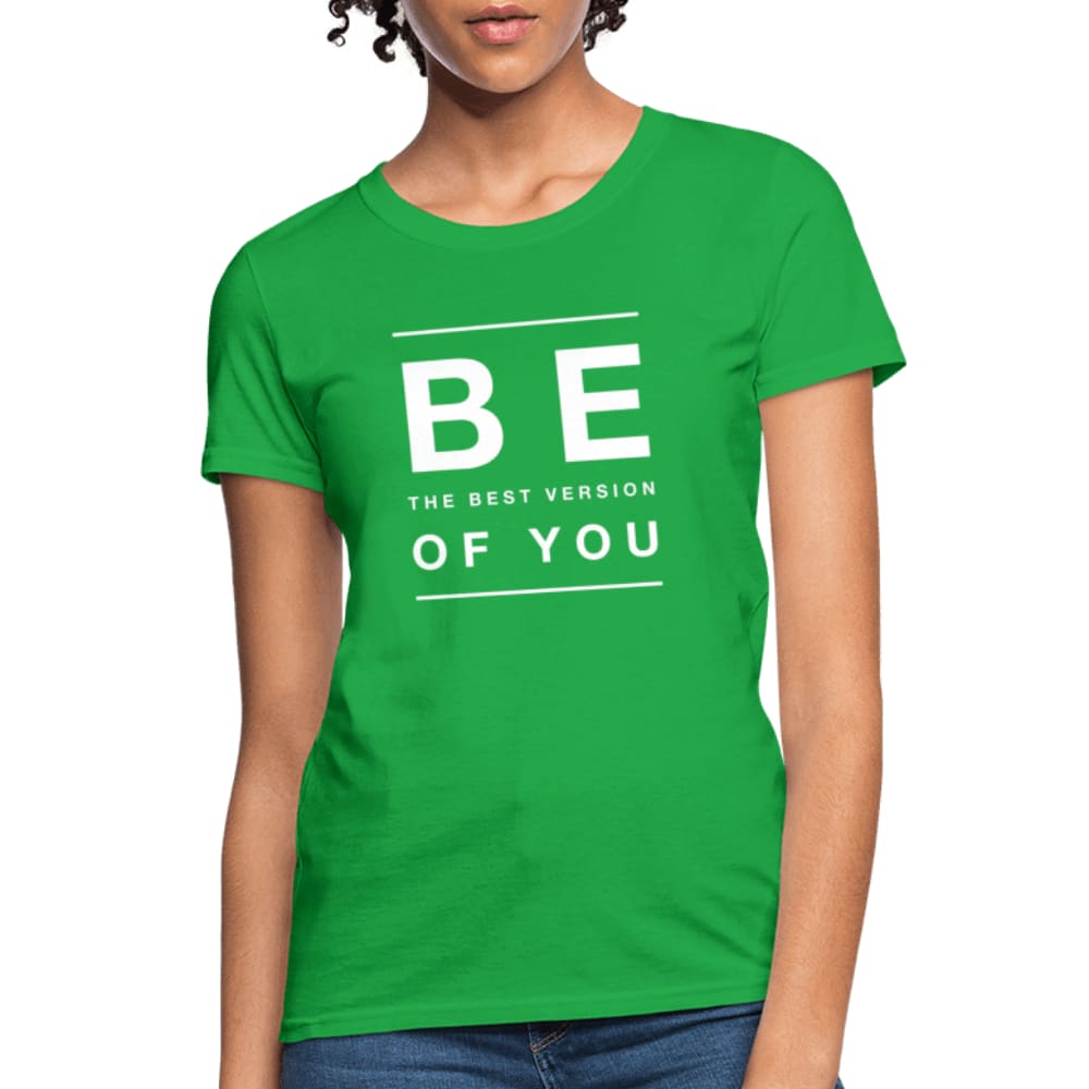 Womens Tee - be the Best Version of you Print