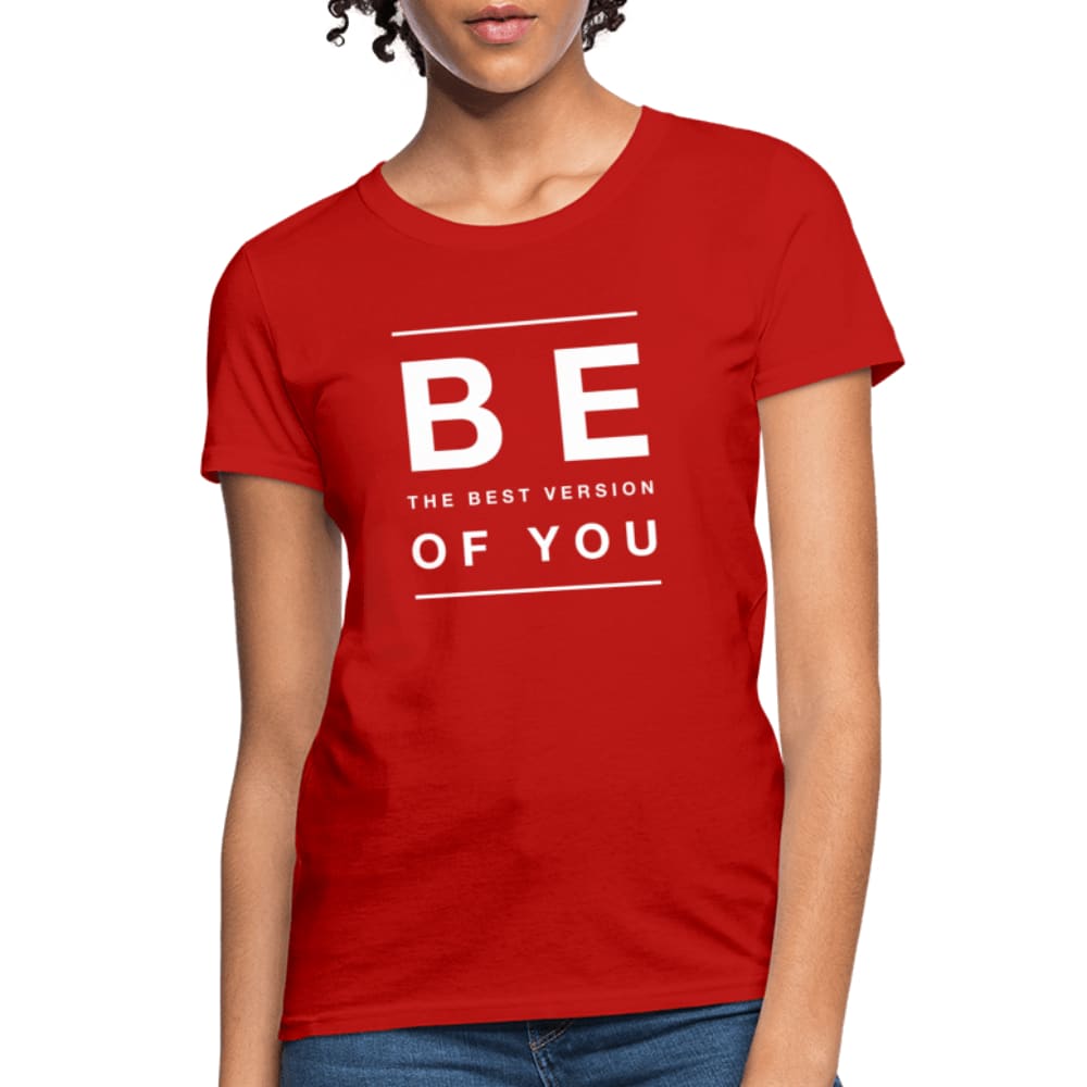 Womens Tee - be the Best Version of you Print