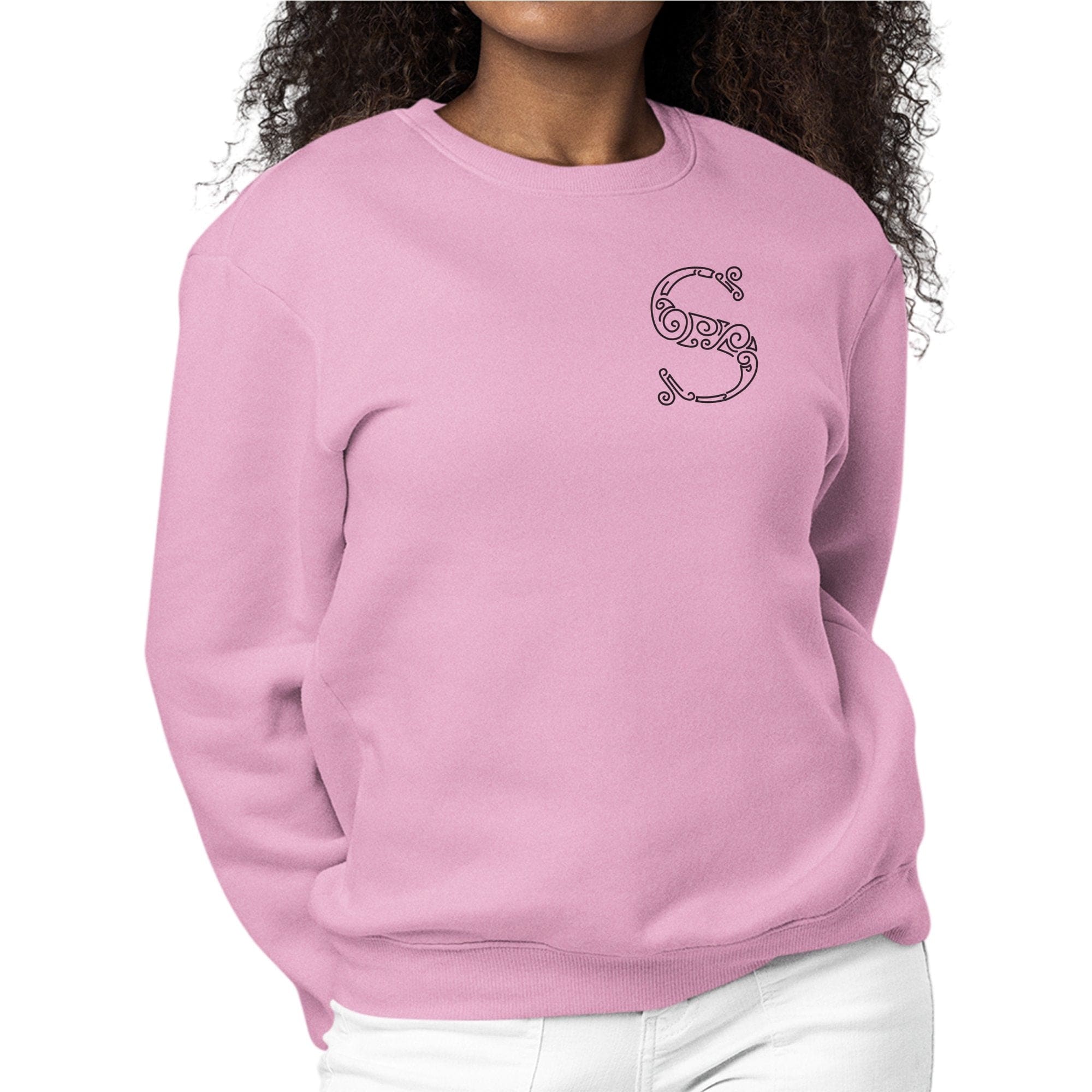 Womens Monogram Sweatshirt - s Initial