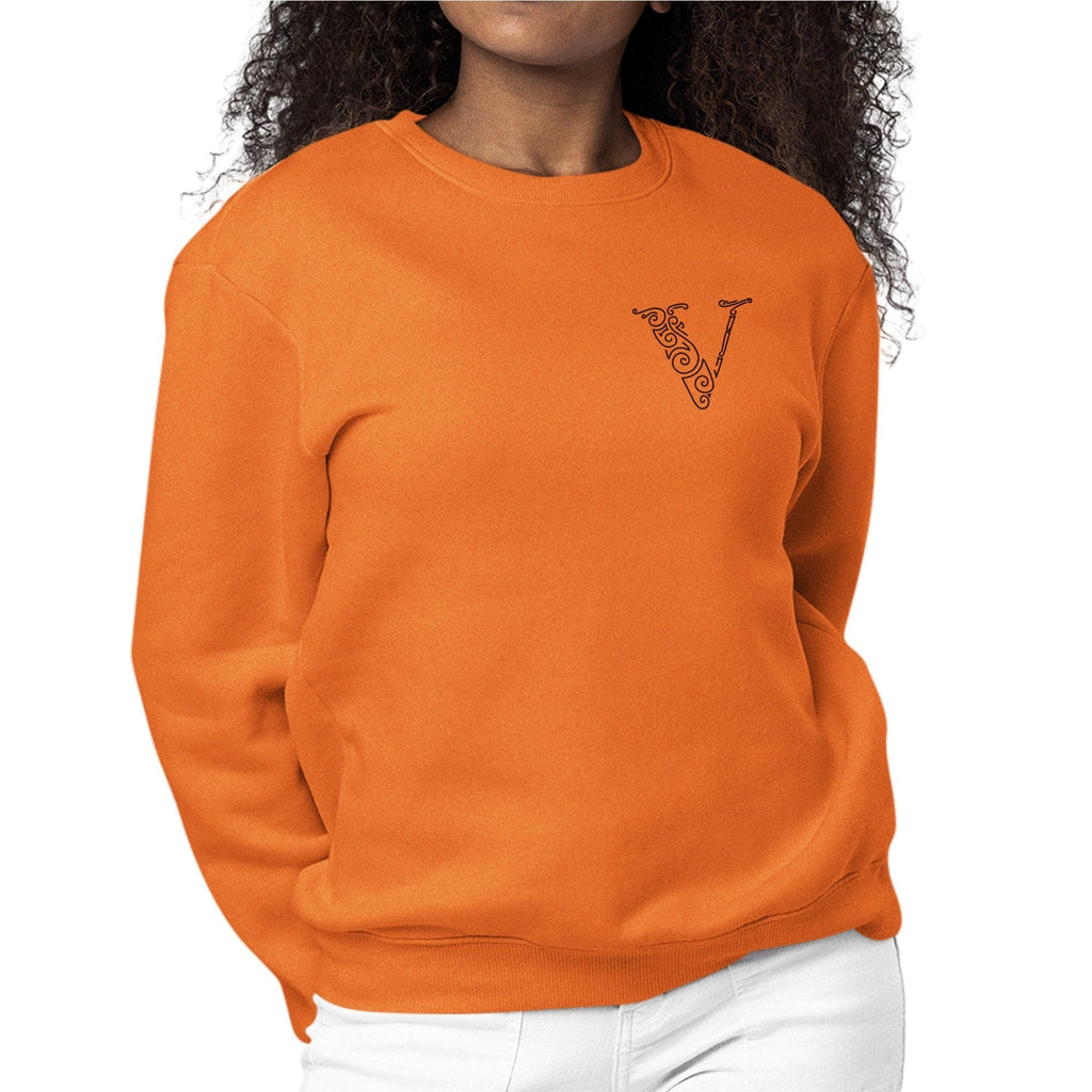 Womens Monogram Sweatshirt - v Initial
