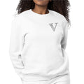 Womens Monogram Sweatshirt - v Initial