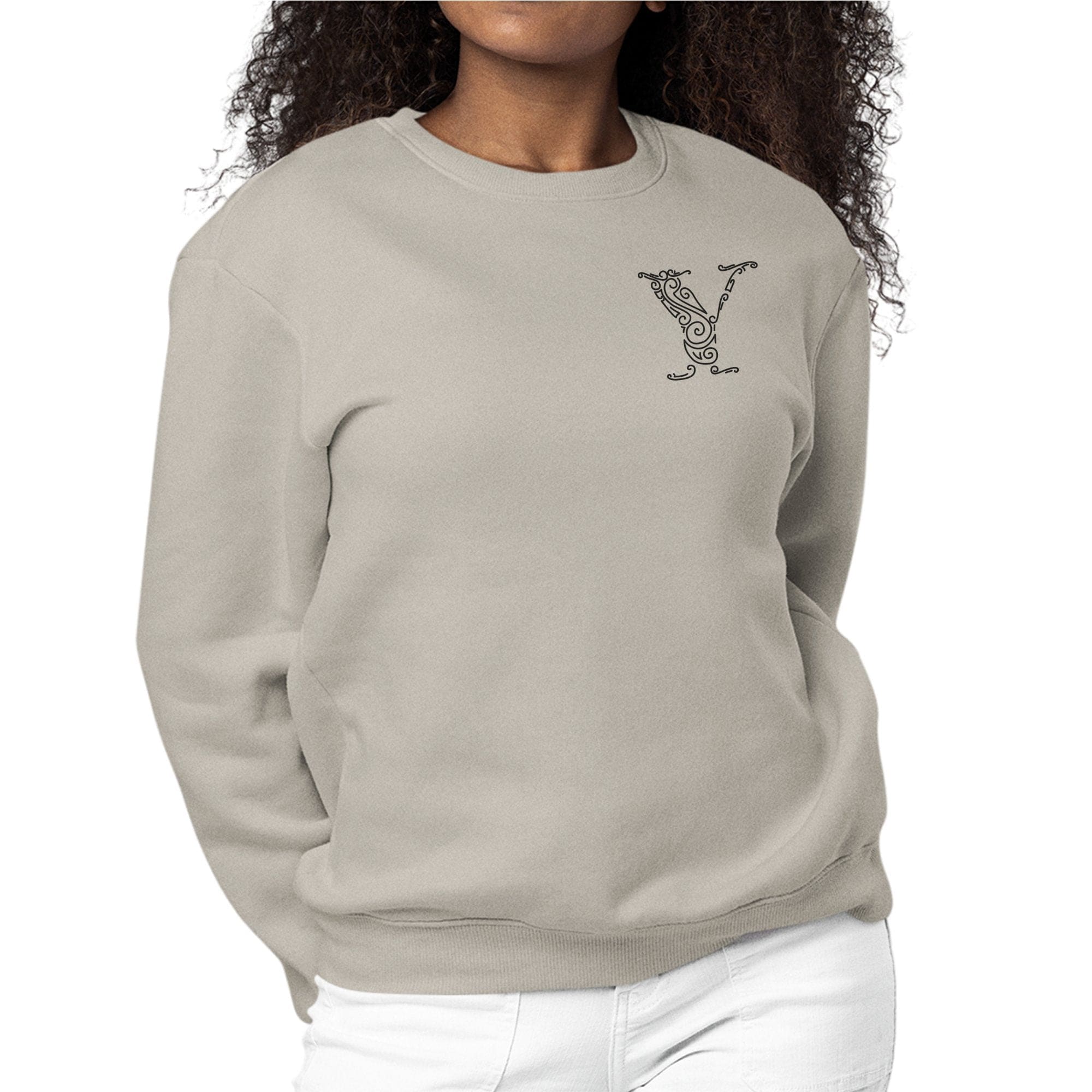 Womens Monogram Sweatshirt - y Initial
