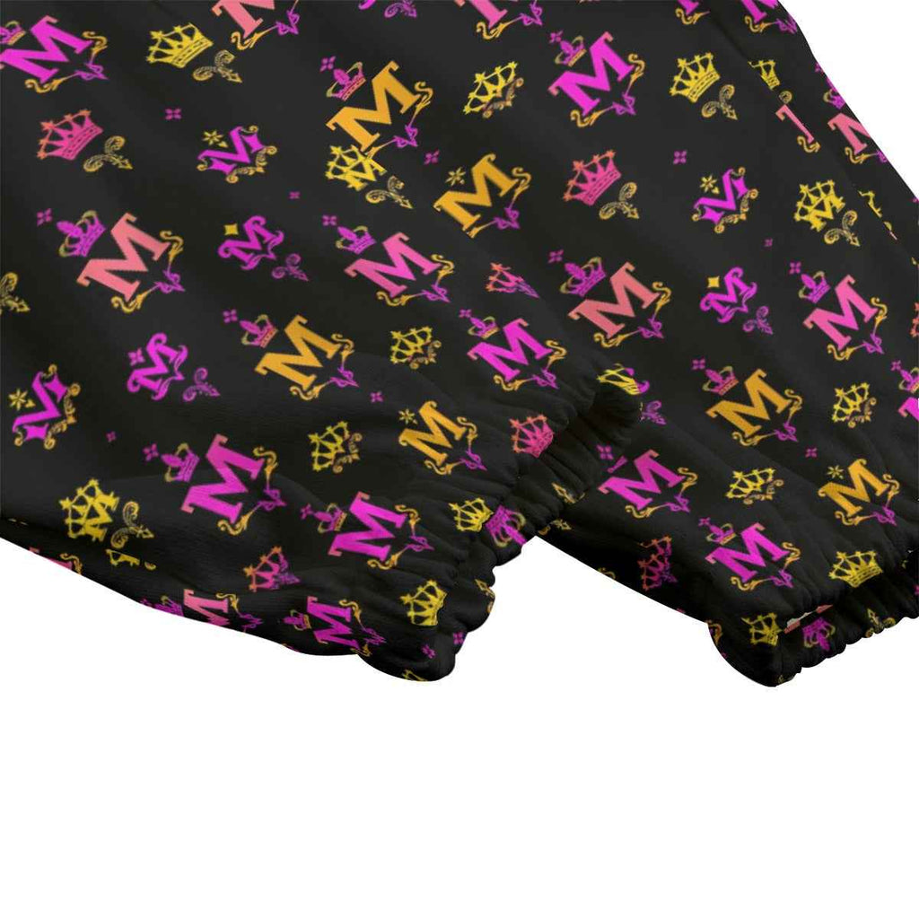 Women's Leggings MUNSIEUR All-Over Print Knitted Fleece "Barbie"