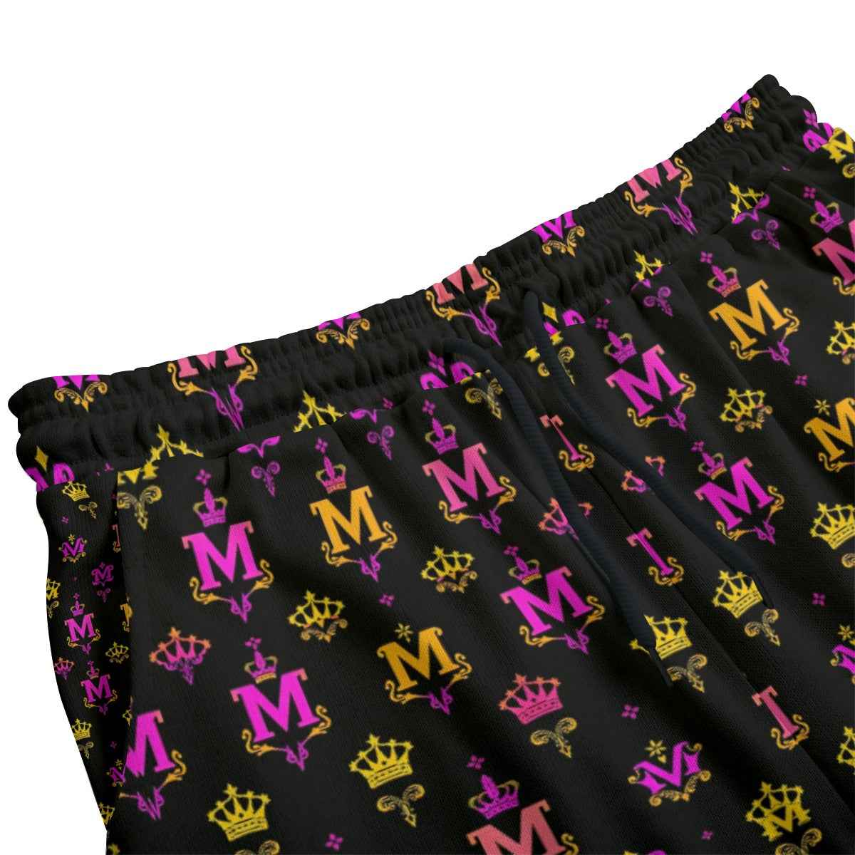 Women's Leggings MUNSIEUR All-Over Print Knitted Fleece "Barbie"