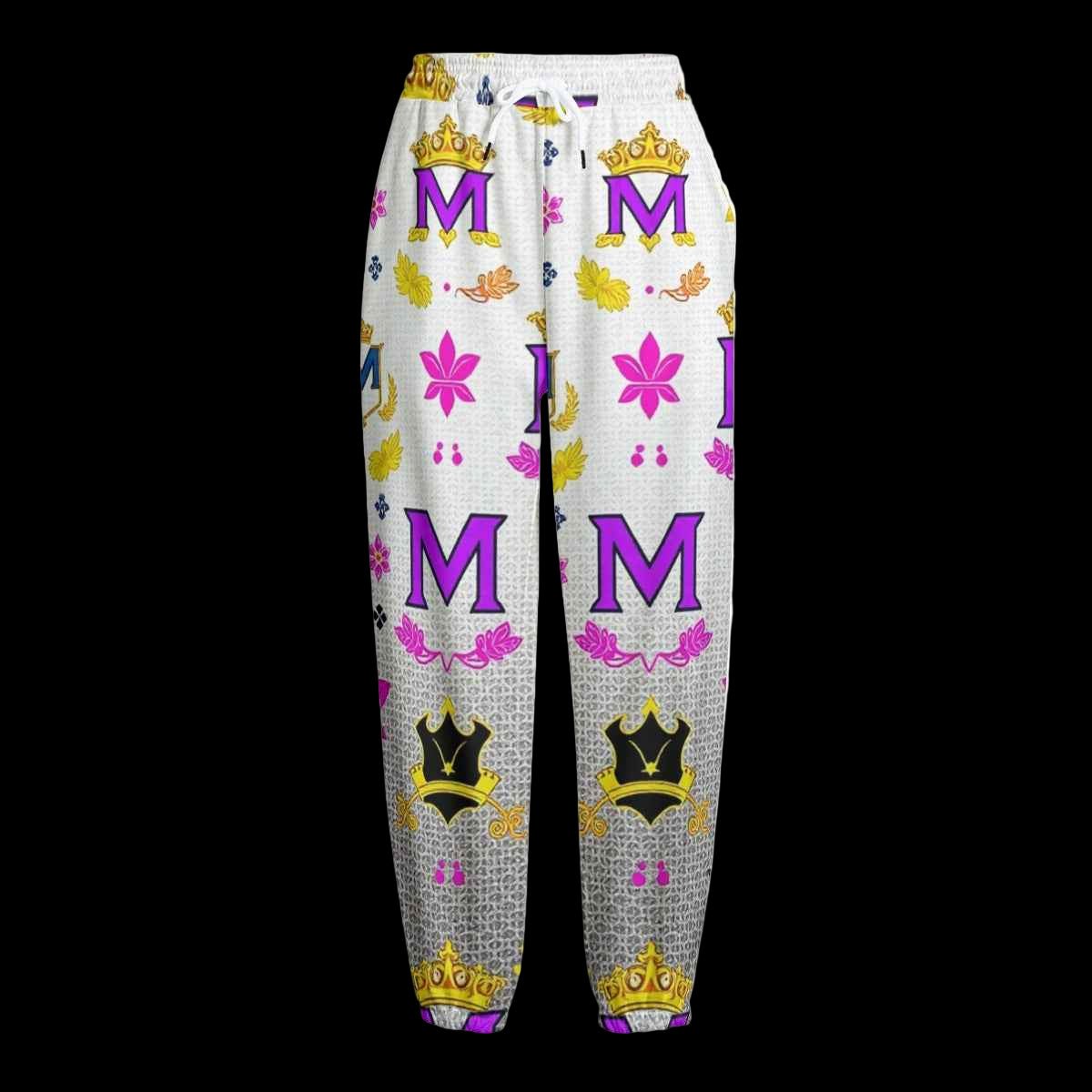 Women's Leggings MUNSIEUR All-Over Print Knitted Fleece "Beauty Rest"