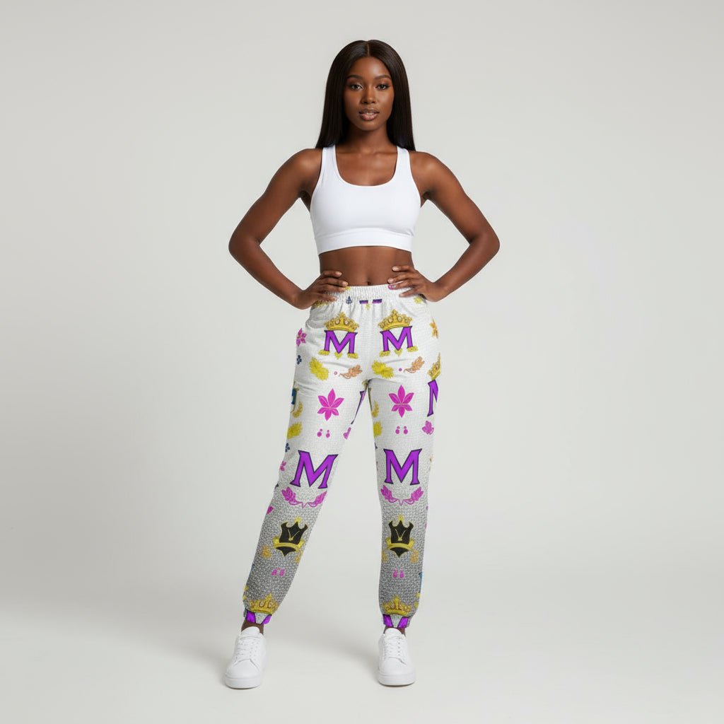 Women's Leggings MUNSIEUR All-Over Print Knitted Fleece "Beauty Rest"