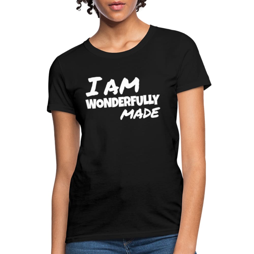 Womens T-shirt - i am Wonderfully Made Tee