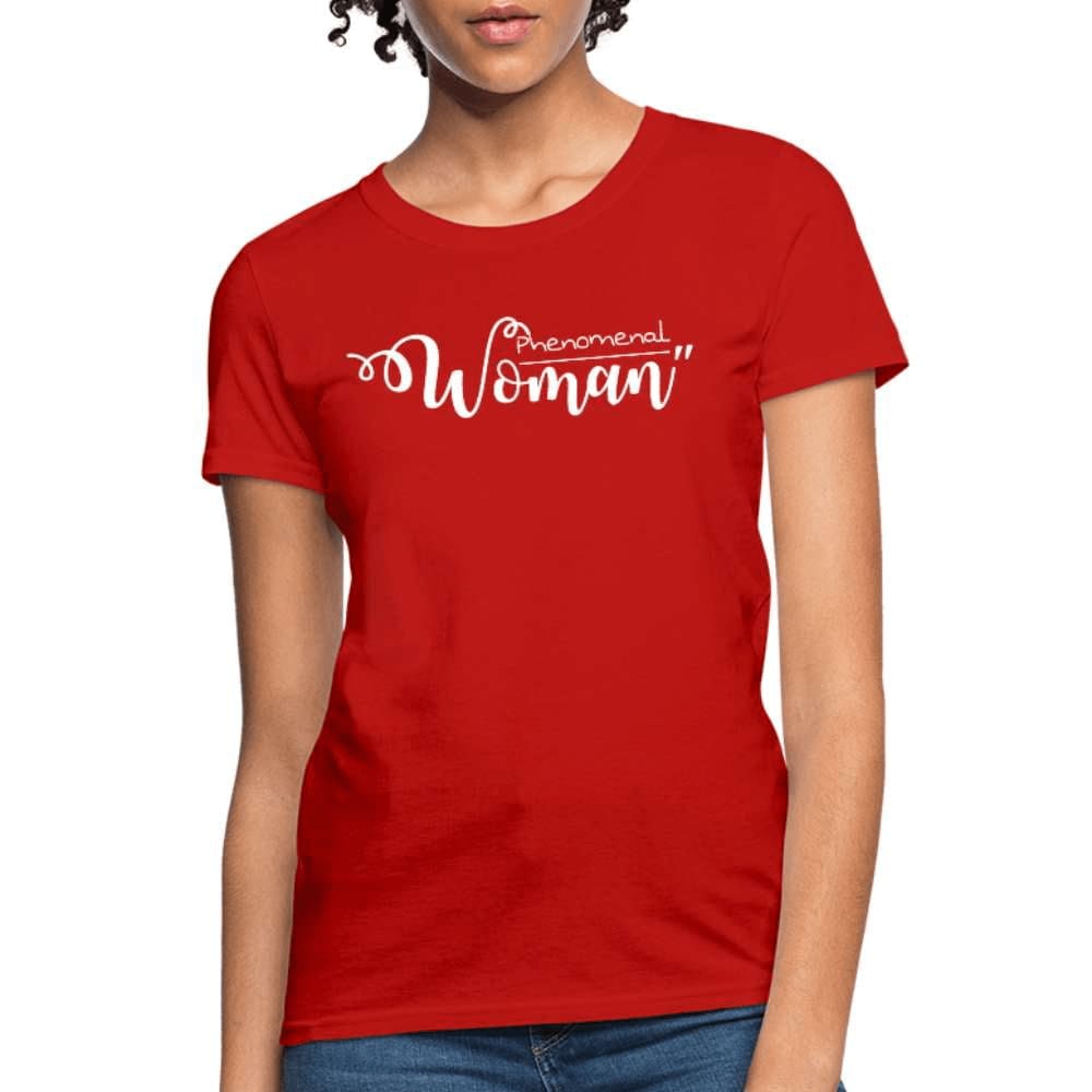 Womens T-shirt - Phenomenal Woman Shirt Tee