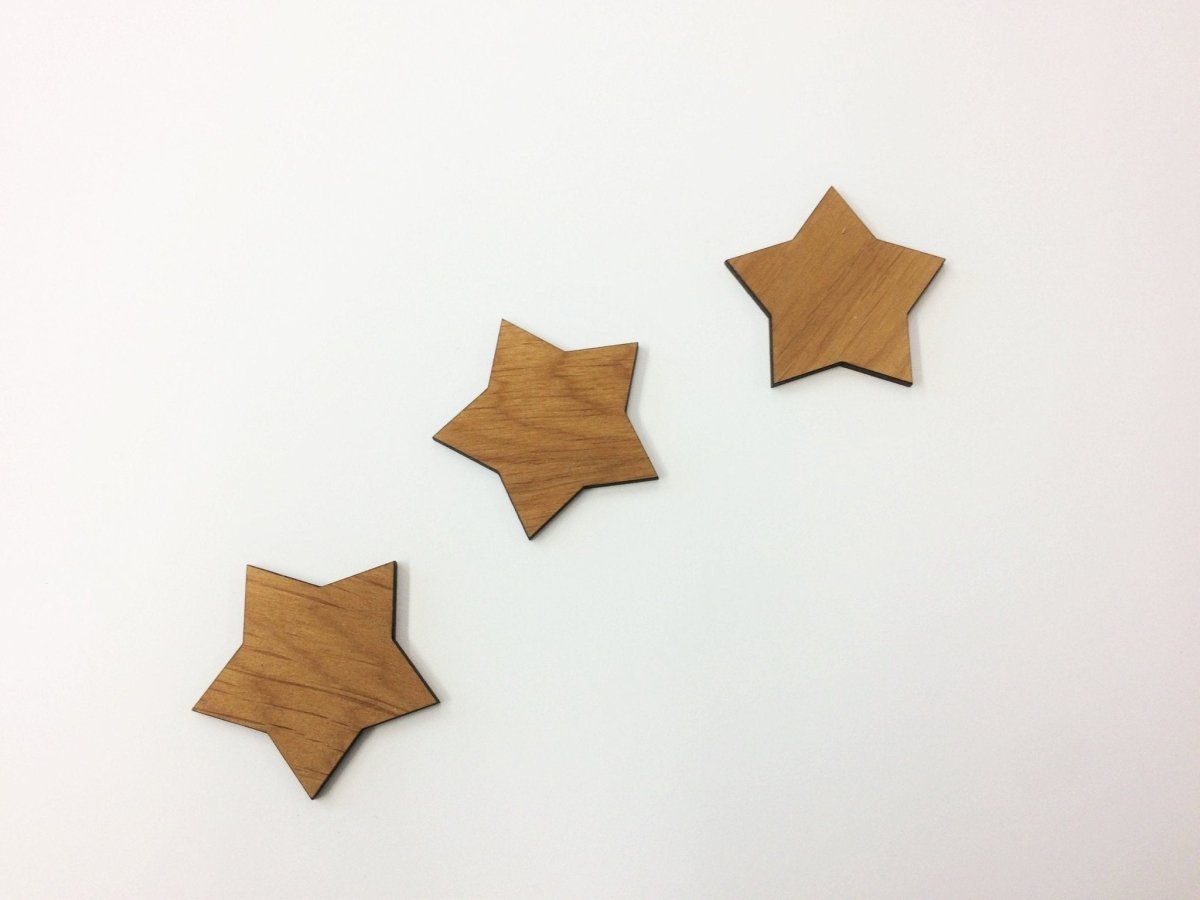 Wood Shape Cutouts for Drop Box Guestbooks