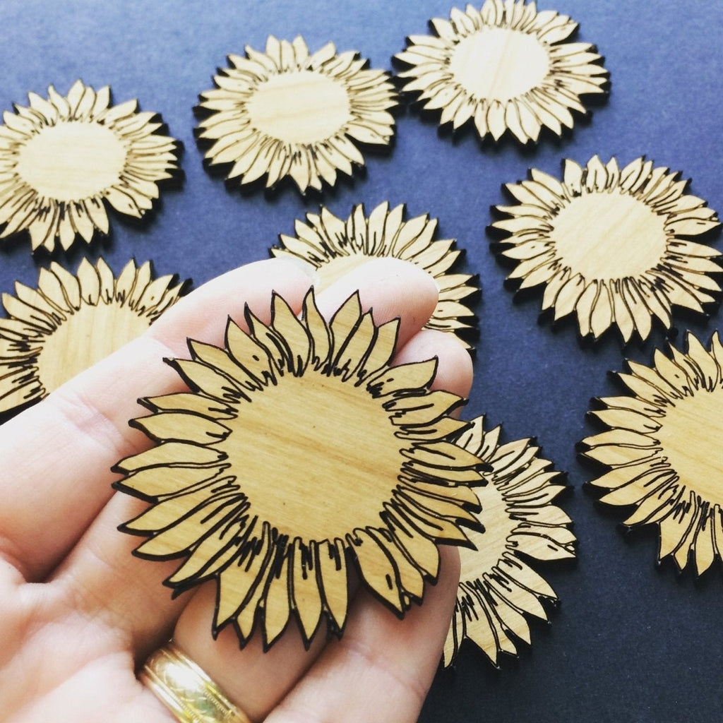 Wood Shape Cutouts for Drop Box Guestbooks