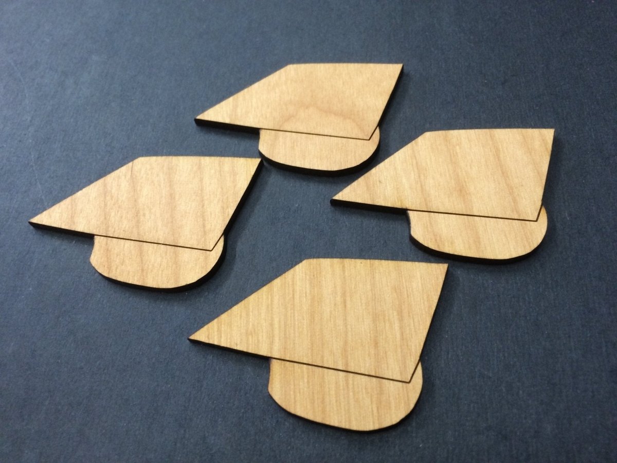 Wood Shape Cutouts for Drop Box Guestbooks