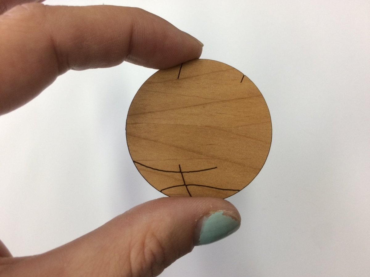 Wood Shape Cutouts for Drop Box Guestbooks