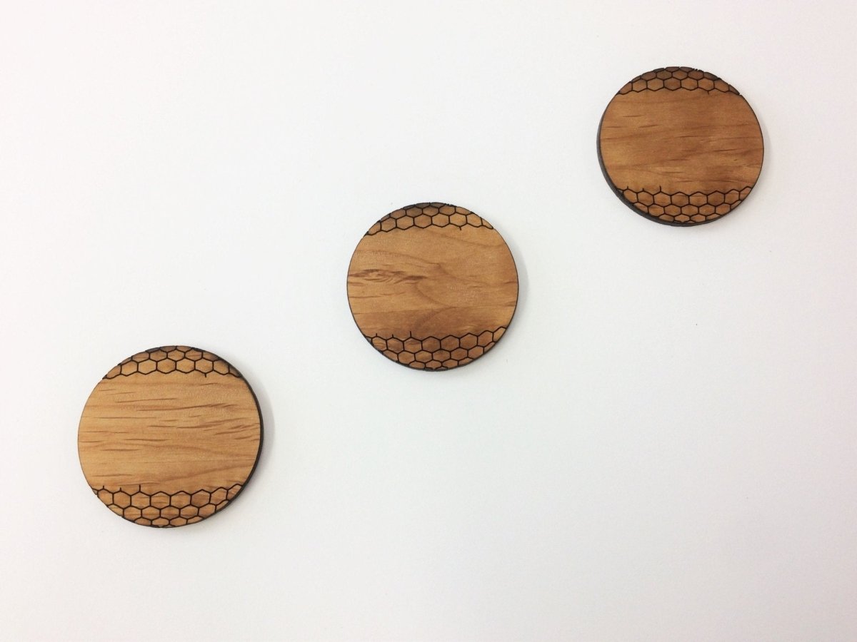Wood Shape Cutouts for Drop Box Guestbooks