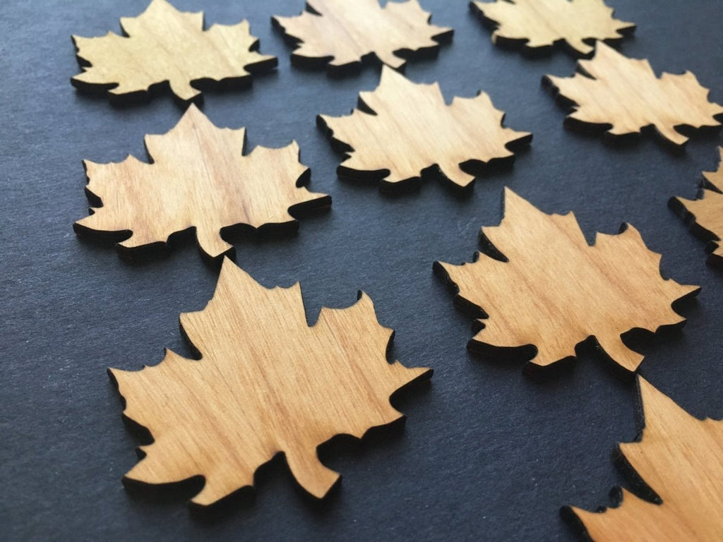 Wood Shape Cutouts for Drop Box Guestbooks