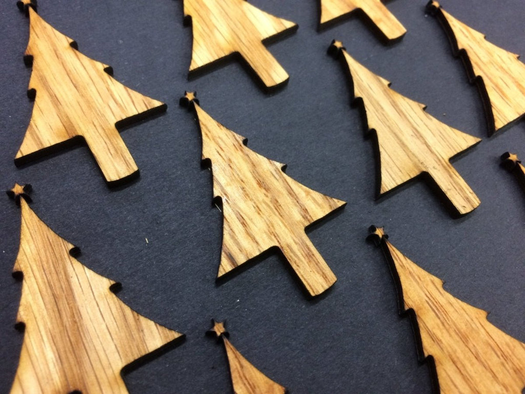 Wood Shape Cutouts for Drop Box Guestbooks
