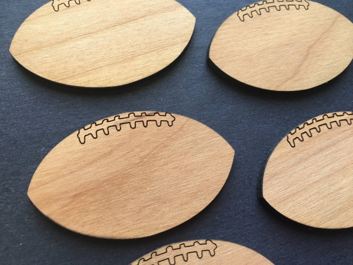Wood Shape Cutouts for Drop Box Guestbooks