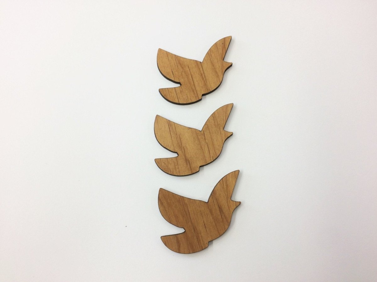 Wood Shape Cutouts for Drop Box Guestbooks