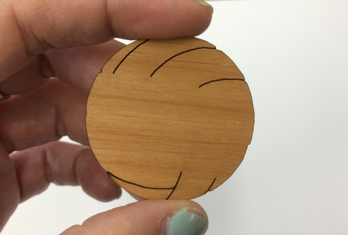 Wood Shape Cutouts for Drop Box Guestbooks