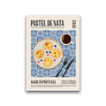 Pastel de nata world cuisine canvas painting for kitchen and dining